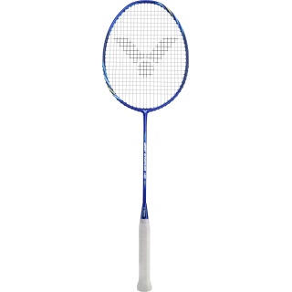 Victor Trainings-Badmintonschläger Wrist Enhancer 140 F (ca. 140g) blau - besaitet -